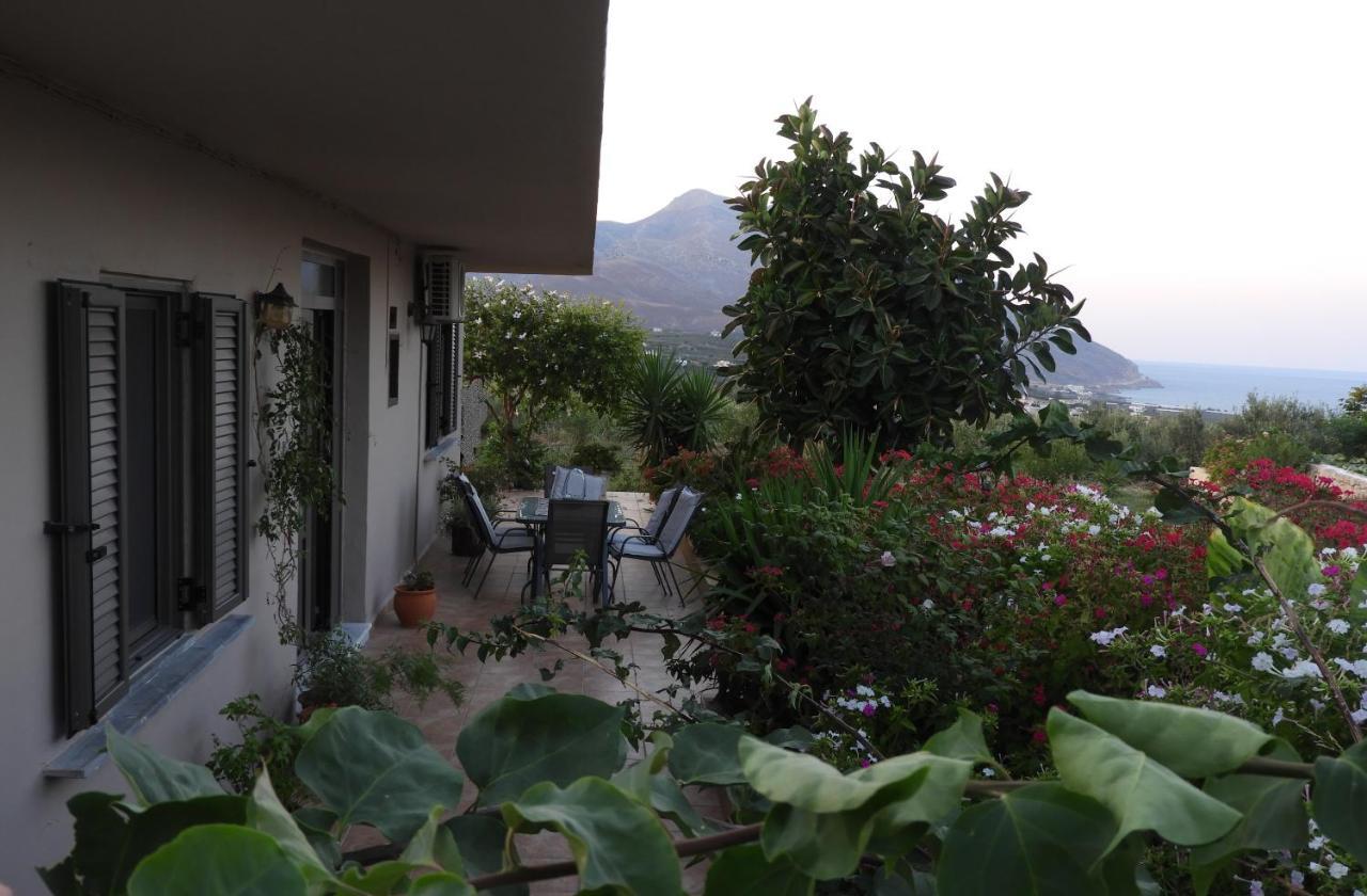 Villa Chrissi'S House With Garden And Sea View Zerviana Kíssamos Esterno foto